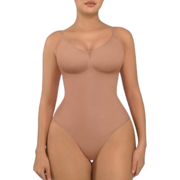 Women’s Tummy Control Seamless Thong Shapewear - Picture 1 of 7